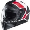 Helmets * | Best Reviews Of Plastic Hjc I90 Hollen Modular Helmet Black Red White