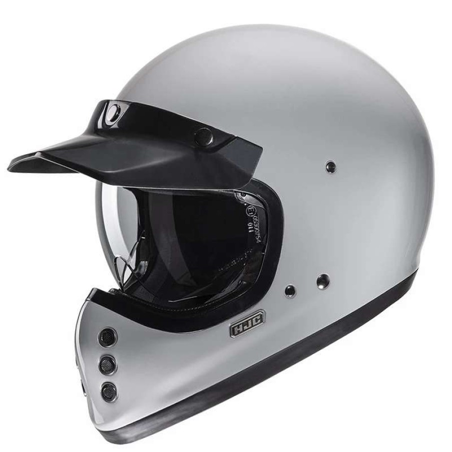 Helmets * | Hot Sale Fiber Hjc V60 Helmet Nardo Grey