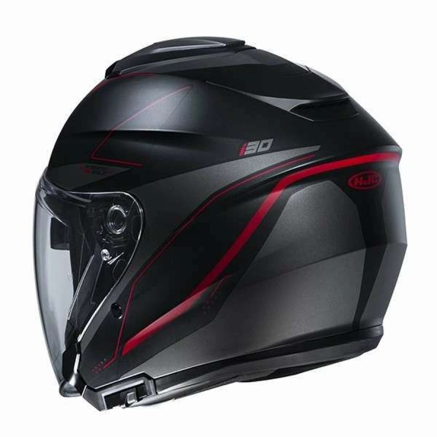 Helmets * | Outlet Plastic Hjc I30 Slight Open Face Helmets Red