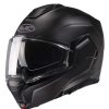 Helmets * | Coupon Plastic Hjc I100 Modular Helmet Semi Flat Black