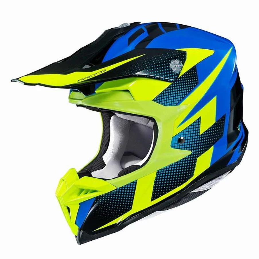 Helmets * | Wholesale Plastic Off Road Helmet Hjc I50 Argos Yellow