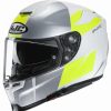 Helmets * | Deals Fiber Hjc Rpha 70 Terika Helmet White Yellow