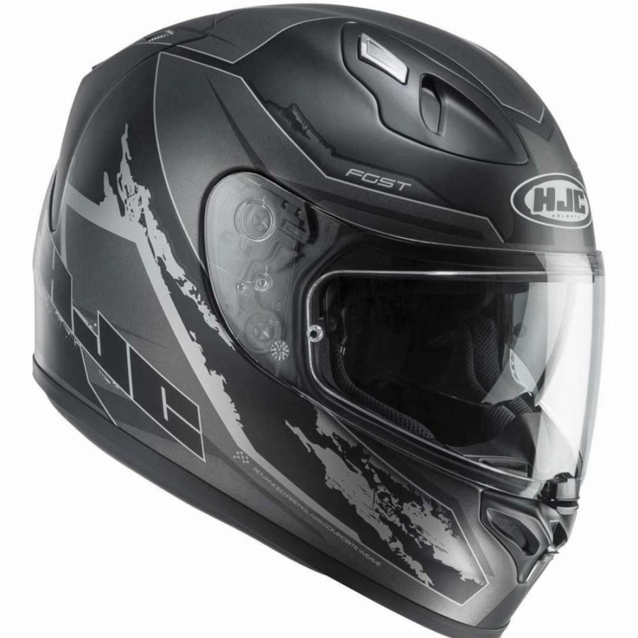 Helmets * | Buy Fiber Hjc Fg St Besty Black Gray