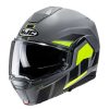 Helmets * | Flash Sale Plastic Hjc I100 Beis Modular Helmet Yellow Grey