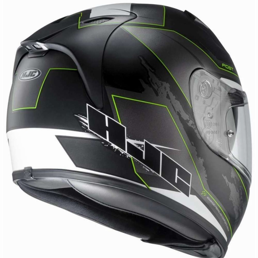 Helmets * | New Fiber Hjc Fg St Besty Green Black