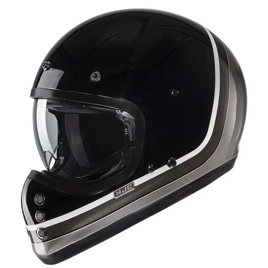 Helmets * | Best Sale Fiber Hjc V60 Scoby Helmet Black