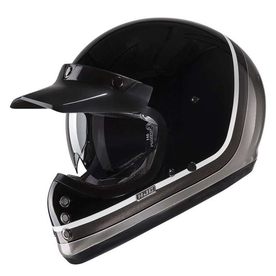 Helmets * | Best Sale Fiber Hjc V60 Scoby Helmet Black