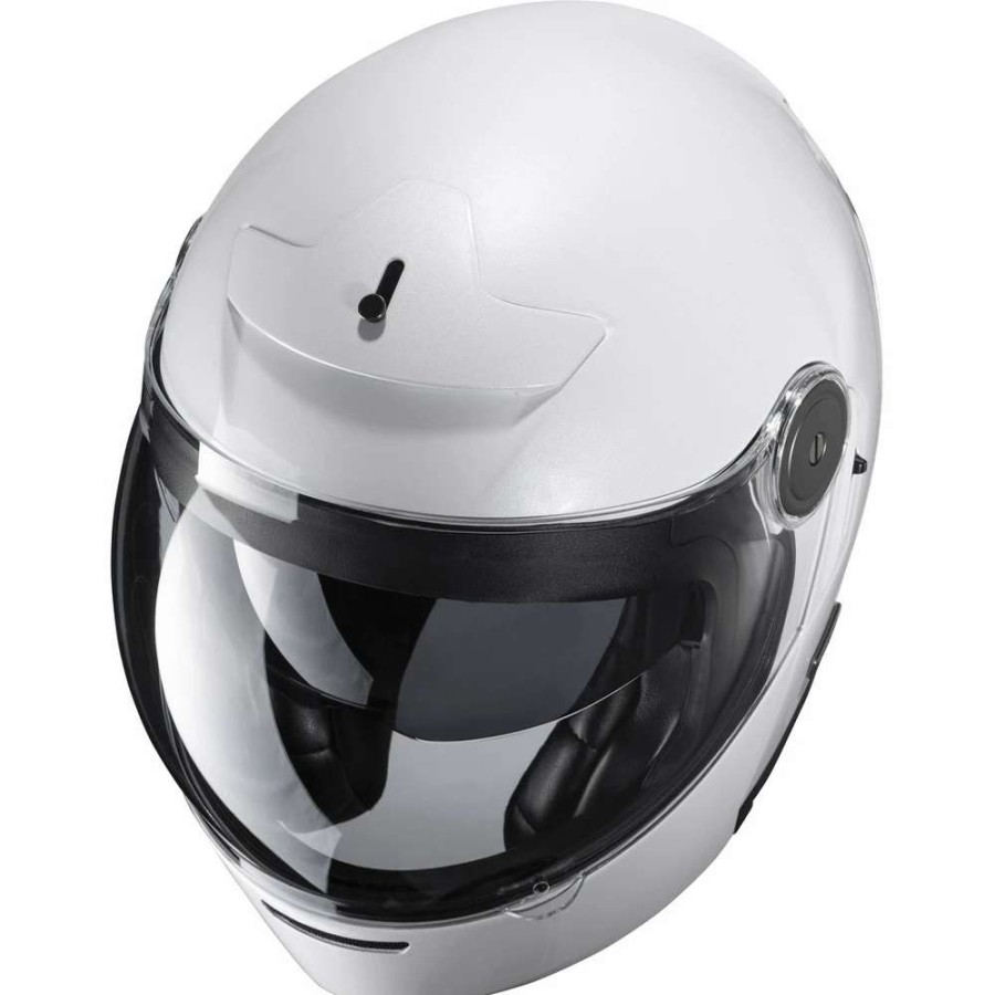 Helmets * | Best Pirce Fiber Hjc V90 Modular Helmet White