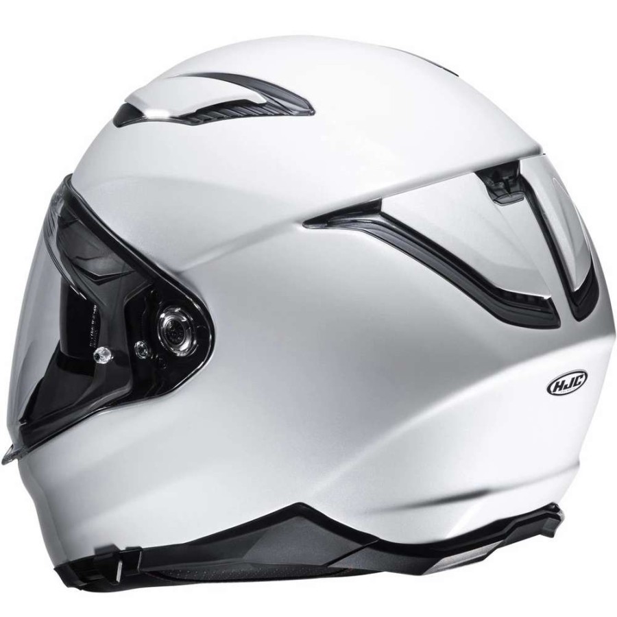 Helmets * | Cheapest Fiber Hjc F70 Metal Helmet White