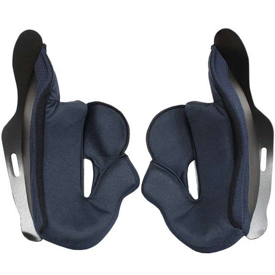 Helmets * | Outlet Inner Padding Hjc Rpha Max Evo Cheek Pads Blue