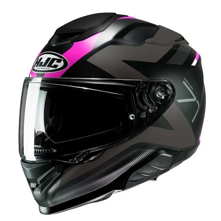 Helmets * | Top 10 Fiber Hjc Rpha 71 Pinna Helmet Purple