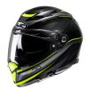 Helmets * | Wholesale Fiber Hjc F70 Diwen Helmet Black Yellow