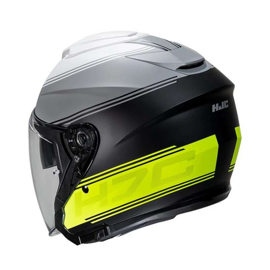 Helmets * | Best Reviews Of Plastic Hjc I30 Vicom Helmet Yellow Grey