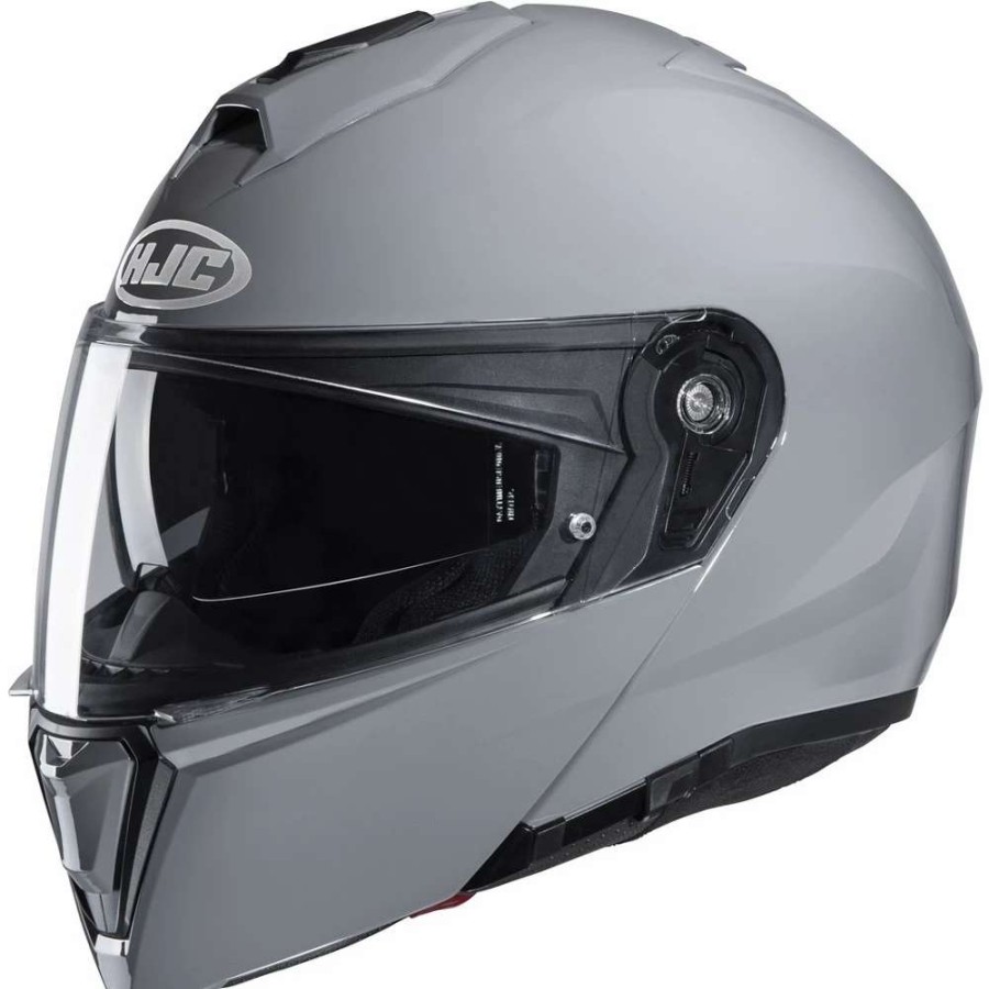 Helmets * | Brand New Plastic Hjc I90 Modular Helmet Nardo Grey