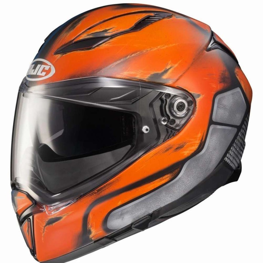 Helmets * | Best Sale Fiber Hjc F70 Deathstroke Dc Comics Helmet