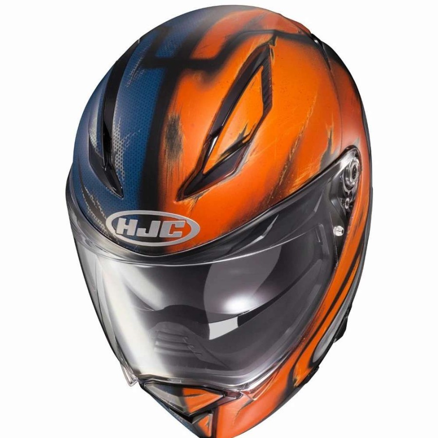 Helmets * | Best Sale Fiber Hjc F70 Deathstroke Dc Comics Helmet