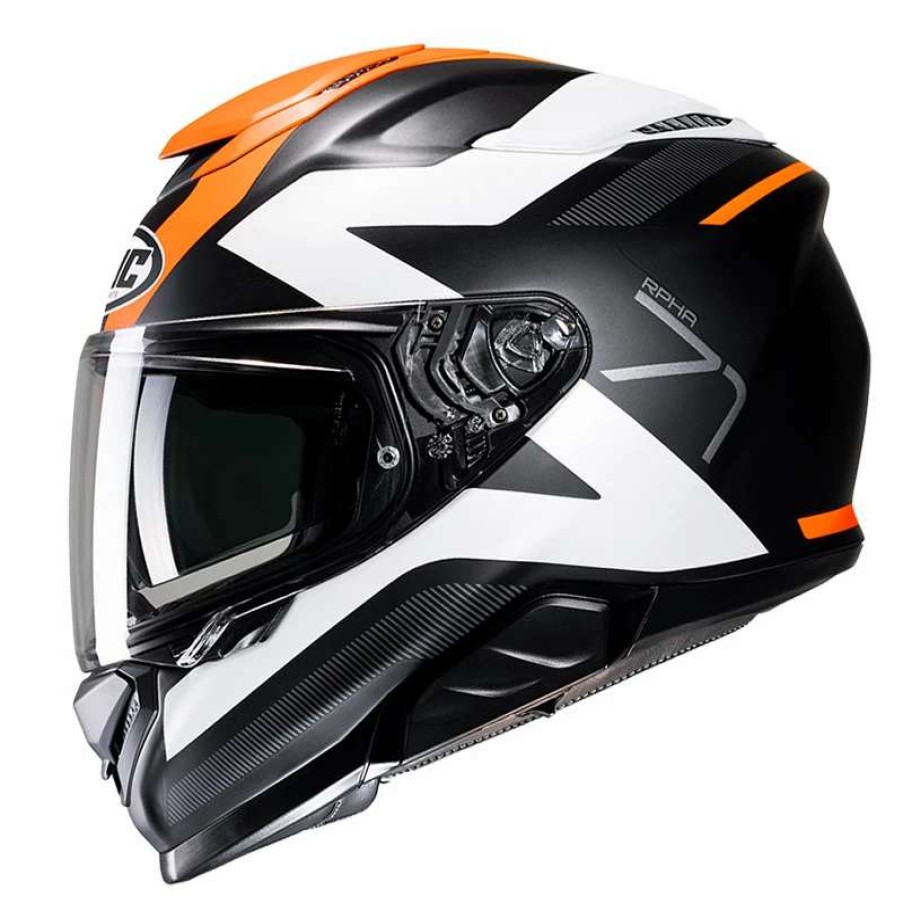 Helmets * | Best Reviews Of Fiber Hjc Rpha 71 Pinna Helmet Orange Black