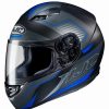 Helmets * | Hot Sale Plastic Full Face Helmet Hjc Cs-15 Trion Blue