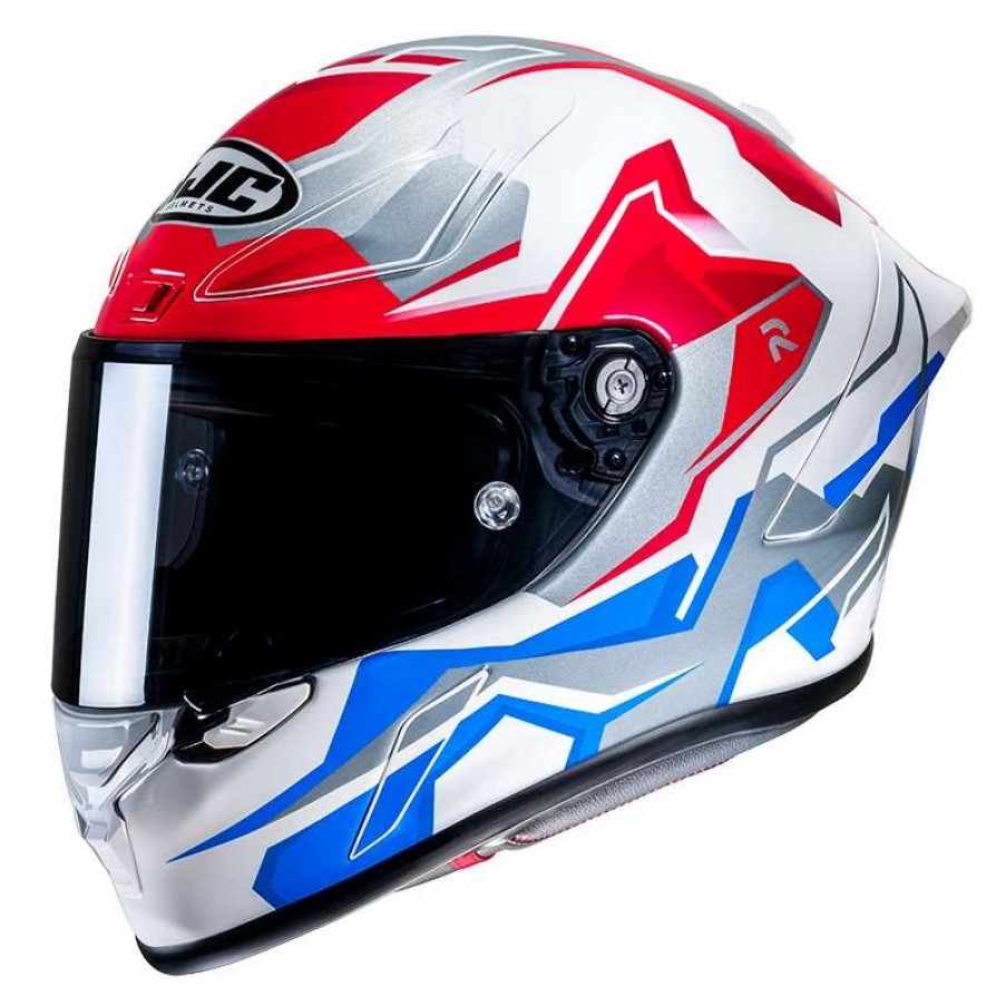 Helmets * | Best Deal Fiber Hjc Rpha 1 Nomaro Helmet Blue Red White