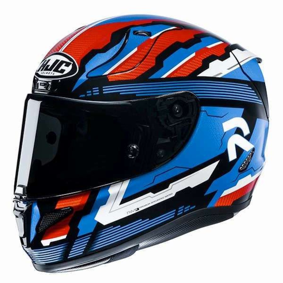 Helmets * | Discount Fiber Hjc Rpha 11 Stobon Helmet Blue