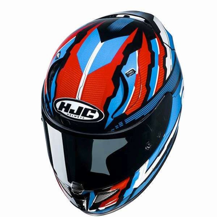 Helmets * | Discount Fiber Hjc Rpha 11 Stobon Helmet Blue