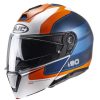 Helmets * | Best Reviews Of Plastic Hjc I90 Wasco Modular Helmet Black Orange