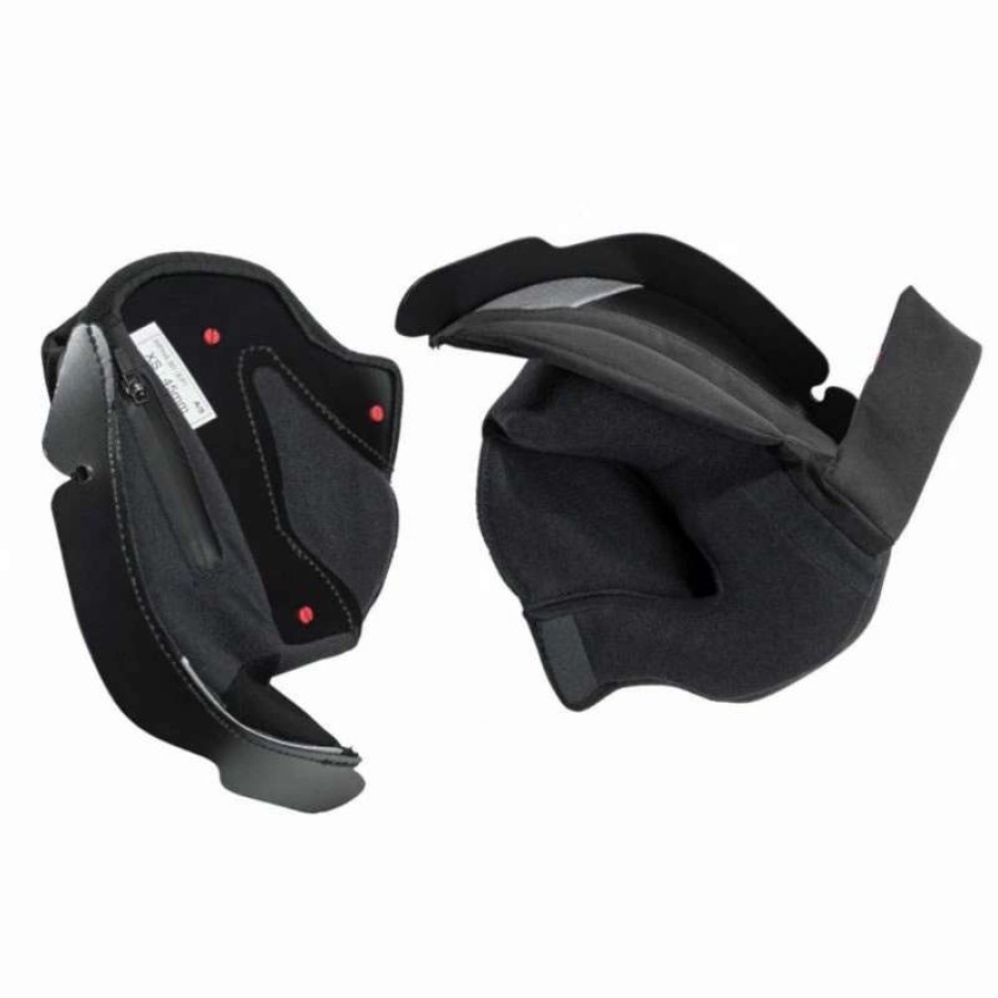 Helmets * | Outlet Inner Padding Hjc Rpha90S Cheek Pads Black