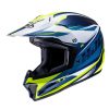 Helmets * | Cheap Plastic Hjc Cl-Xy 2 Drift Kid Helmet Blue Yellow