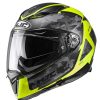 Helmets * | Best Sale Fiber Hjc F70 Katra Helmet Yellow Black