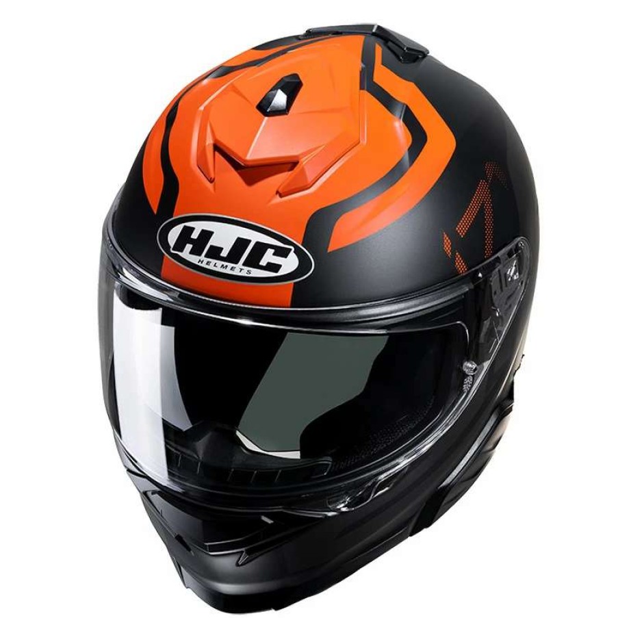 Helmets * | Brand New Plastic Hjc I71 Enta Helmet Orange Black