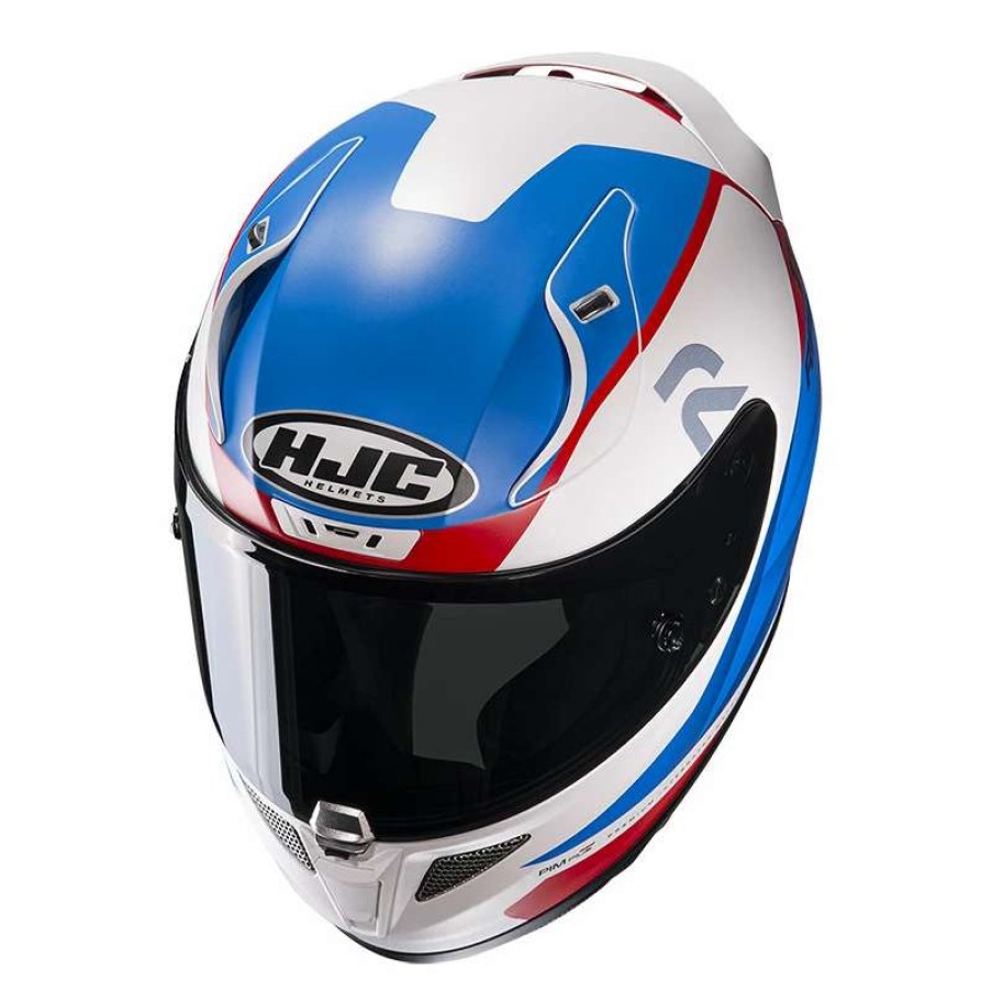 Helmets * | Hot Sale Fiber Hjc Rpha 11 Texen Helmet Blue