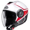 Helmets * | Hot Sale Plastic Hjc I40 Camet Helmet White Red Grey