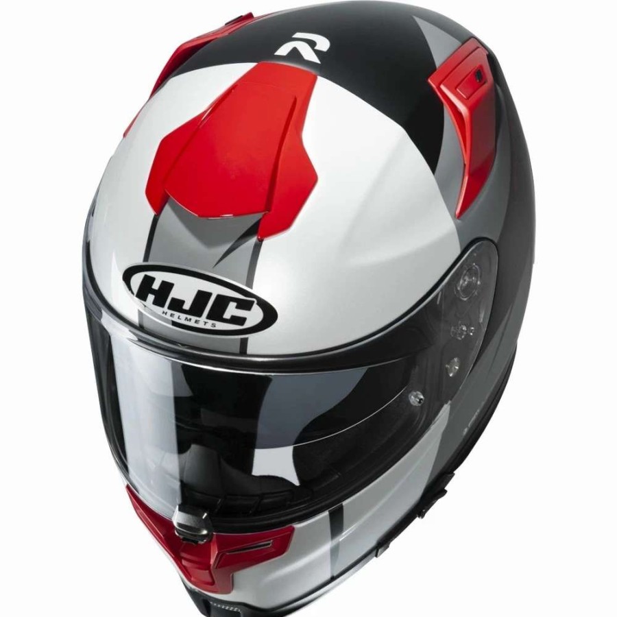 Helmets * | Best Reviews Of Fiber Hjc Rpha 70 Terika Helmet White Red