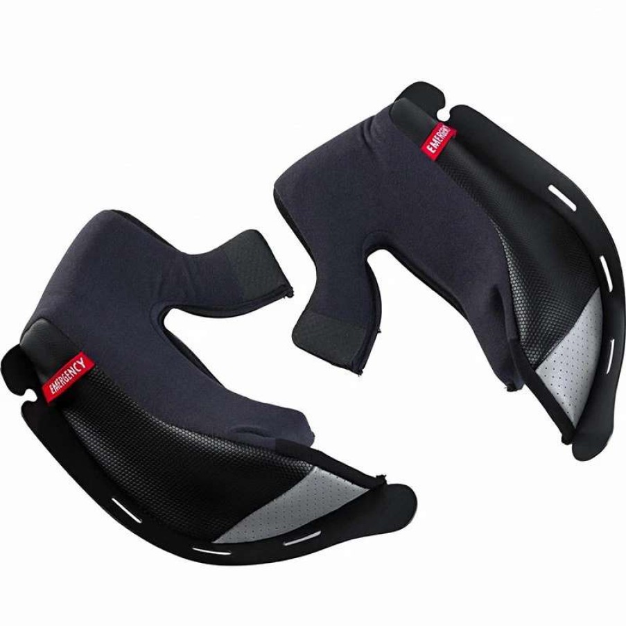 Helmets * | Best Deal Inner Padding Hjc Rpha 70 Cheek Pads Black