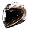 Helmets * | Best Sale Fiber Hjc Rpha 71 Mapos Helmet Gold White