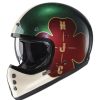 Helmets * | Brand New Fiber Hjc V60 Ofera Helmet Green Black