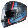 Helmets * | Hot Sale Fiber Full Face Helmet Hjc Rpha 70 Gaon Blue