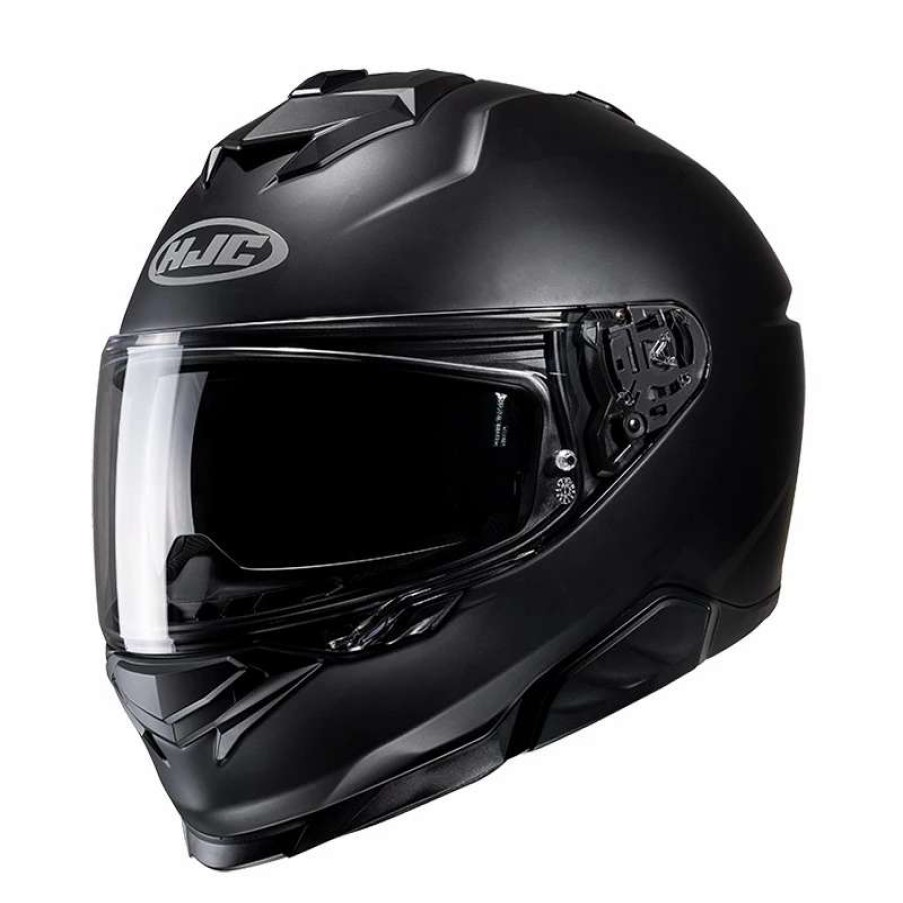 Helmets * | Best Reviews Of Plastic Hjc I71 Helmet Black Matt