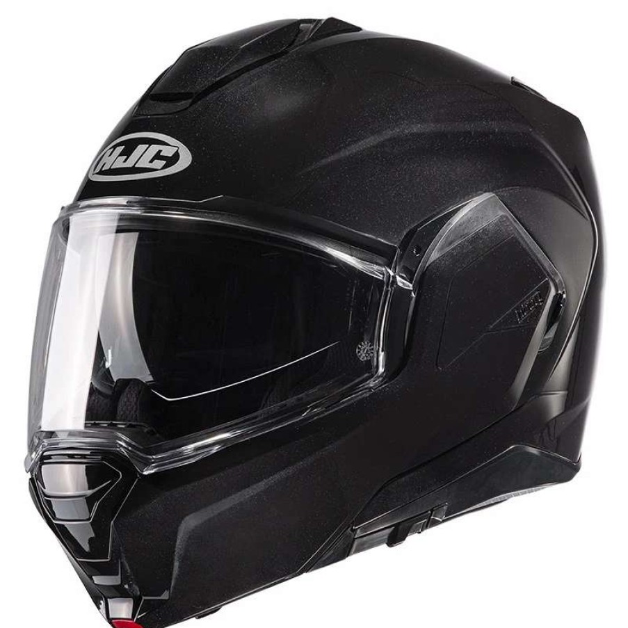 Helmets * | Brand New Plastic Hjc I100 Modular Helmet Black