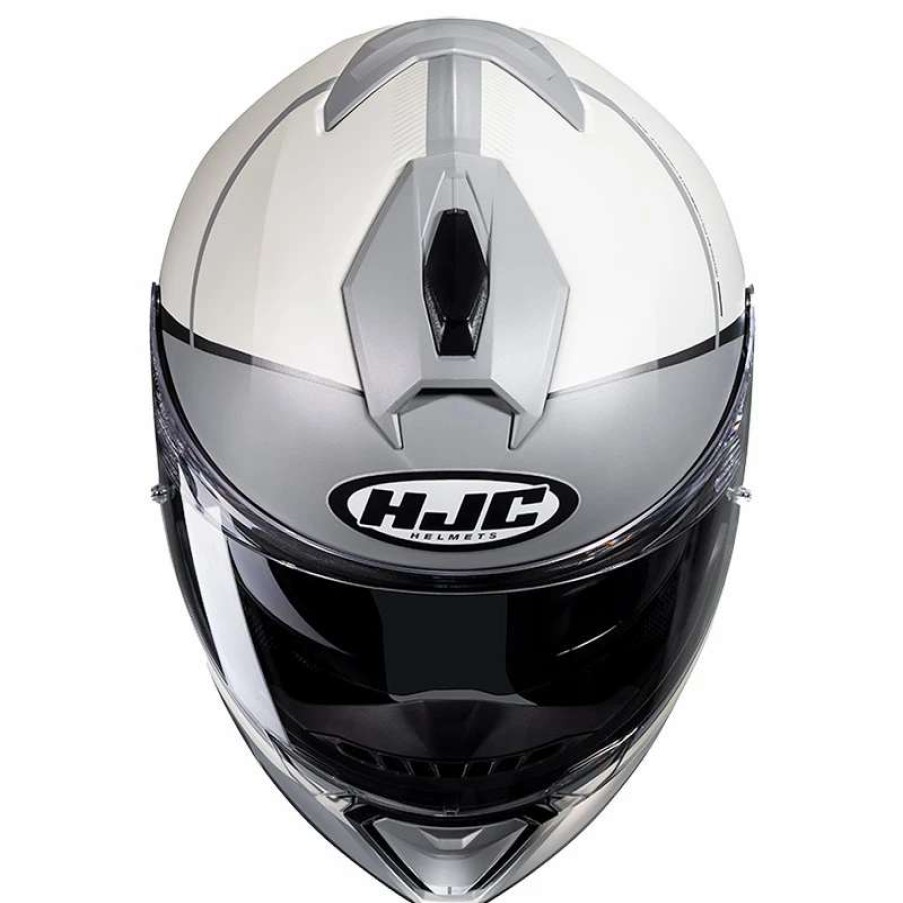 Helmets * | Buy Plastic Hjc I90 May Modular Helmet Grey