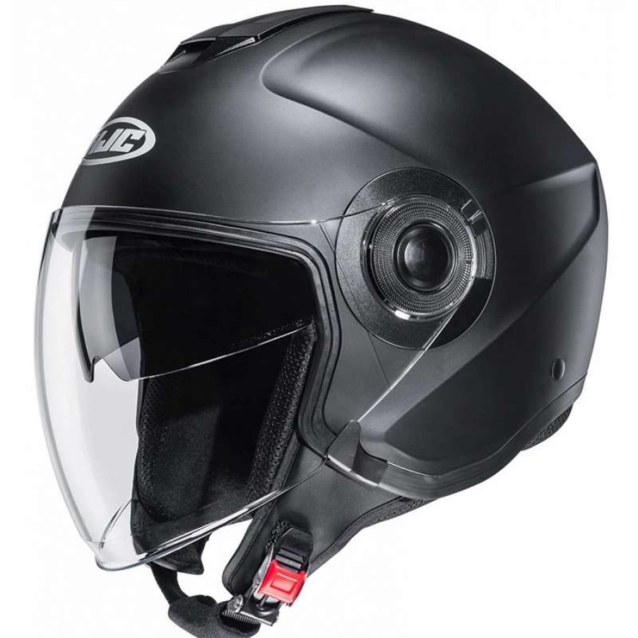 Helmets * | Best Sale Plastic Hjc I40 Helmet Flat Black