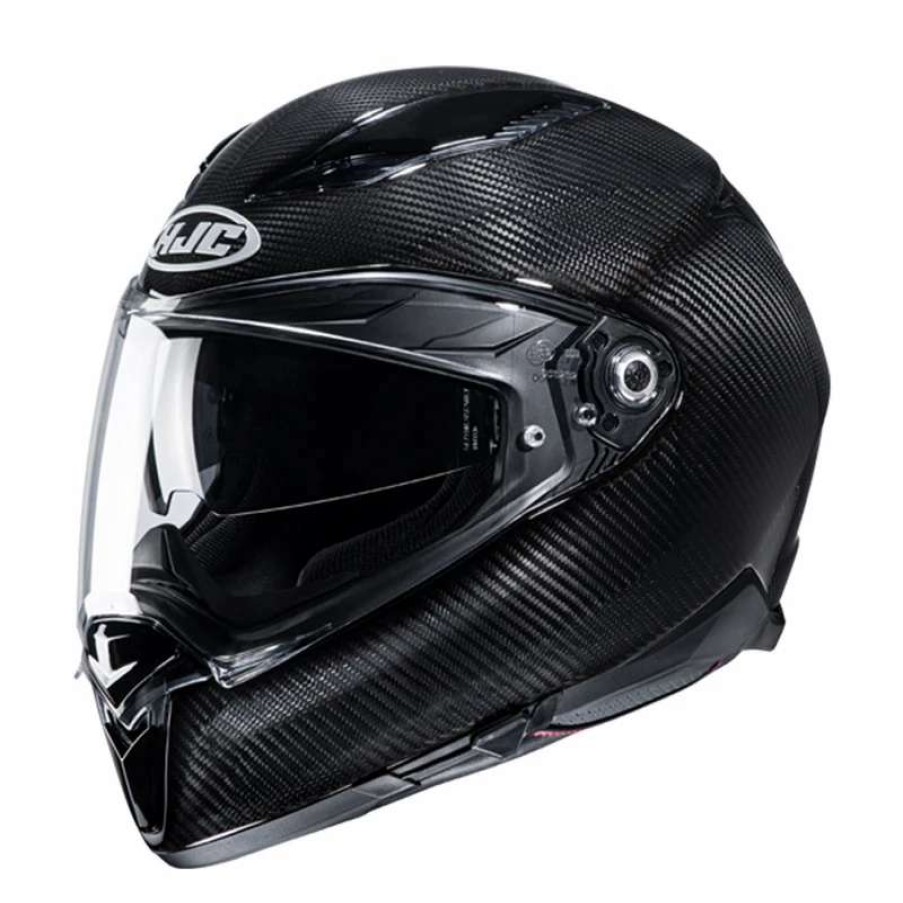 Helmets * | Cheapest Fiber Hjc F70 Carbon Black