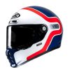 Helmets * | Best Reviews Of Fiber Hjc V10 Grape Helmet Blue Red