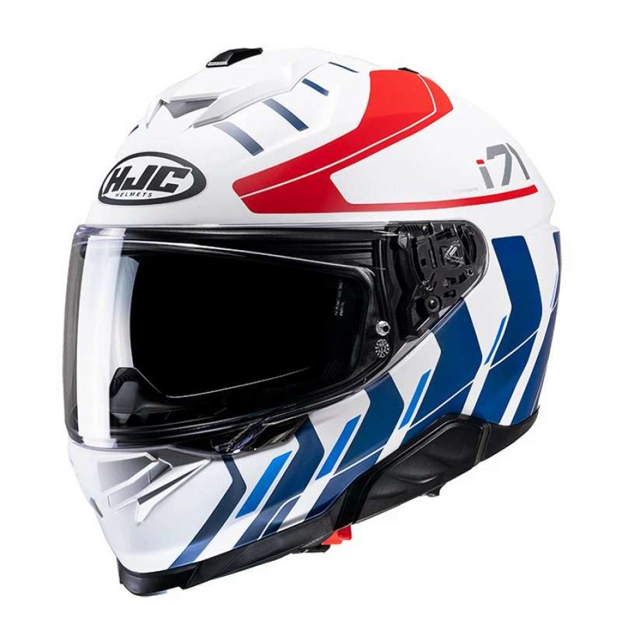 Helmets * | Best Reviews Of Plastic Hjc I71 Simo Helmet Blue Red