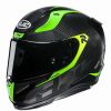 Helmets * | Budget Fiber Hjc Rpha 11 Carbon Bleer Helmet Green Yellow Fluo