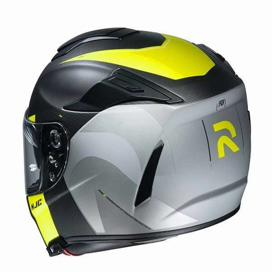 Helmets * | New Fiber Hjc Rpha 70 Wody Helmet Yellow