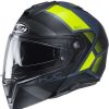 Helmets * | Deals Plastic Hjc I90 Hollen Modular Helmet Black Yellow