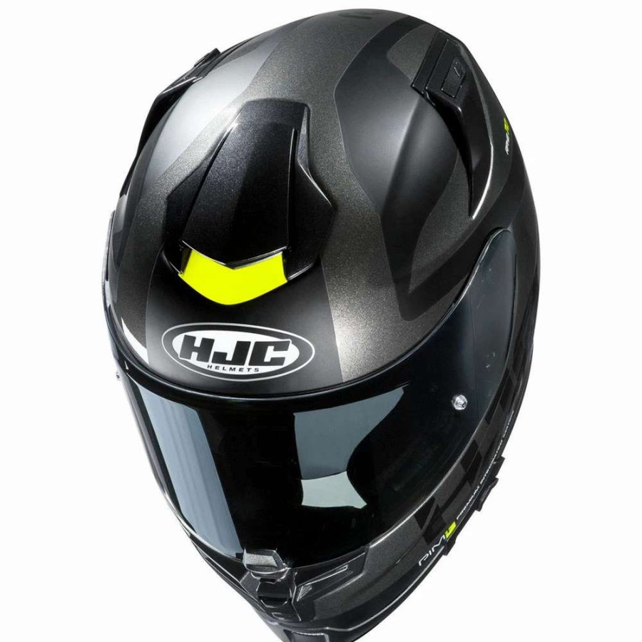 Helmets * | Promo Fiber Full Face Helmet Hjc Rpha 70 Balius Black