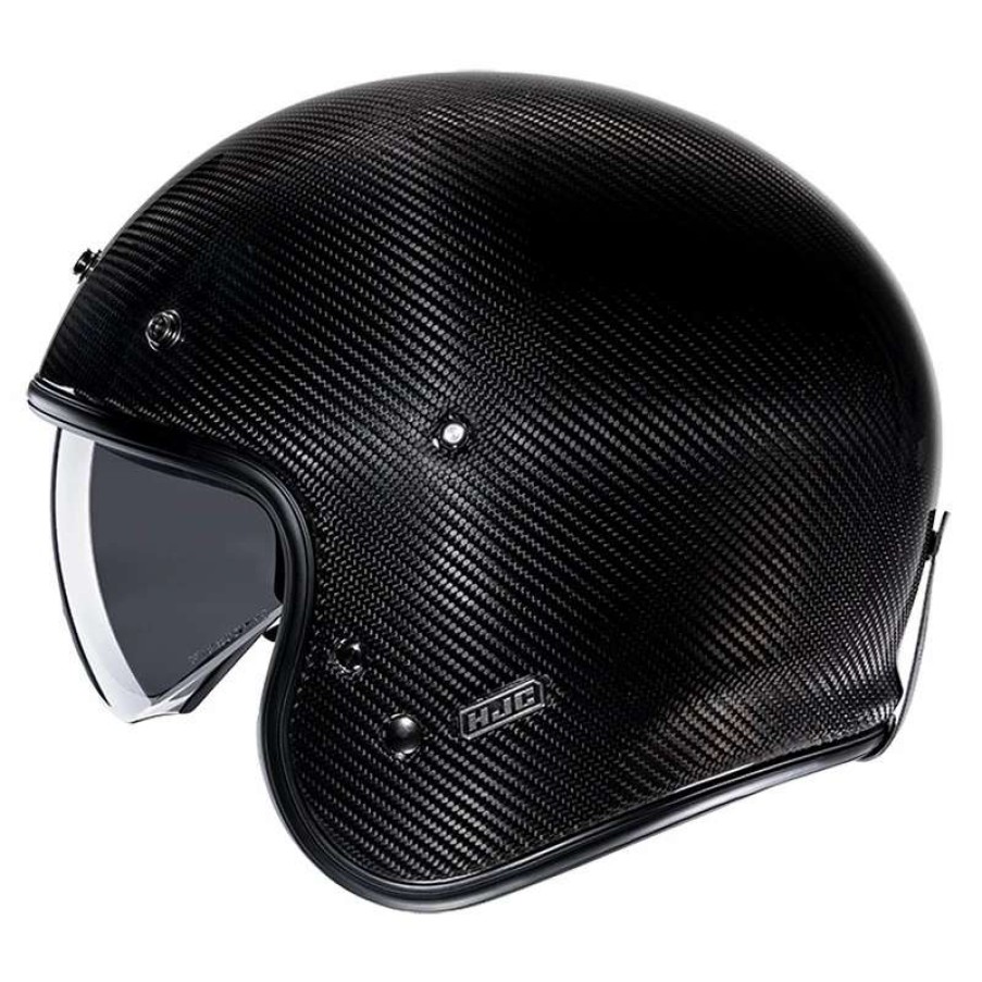 Helmets * | Hot Sale Custom Hjc V31 Carbon Helmet Black