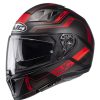 Helmets * | Best Sale Plastic Hjc I70 Lonex Helmet Black Red